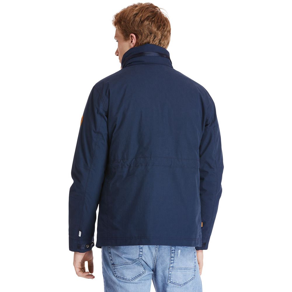 Chaquetas Timberland Hombre Snowdon Peak 3-In-1 M65 Waterproof Azul Marino - Chile FHV-280654